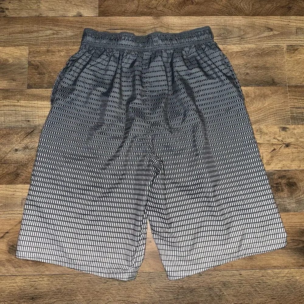 Nike Swim Trunks Board Shorts Mens Size S Grey Ombre Beach Lake Pool‎ Lifeguard